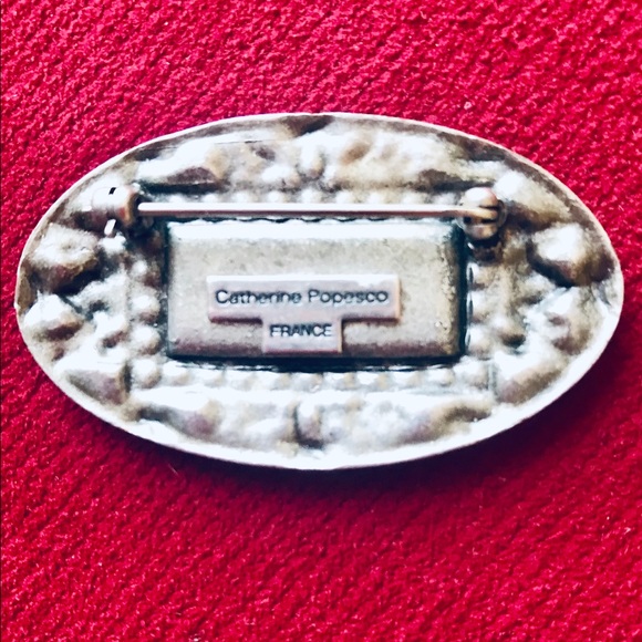 Vintage Catherine Popesco Parisian Brooch ❤️👌🌸 - Picture 2 of 4